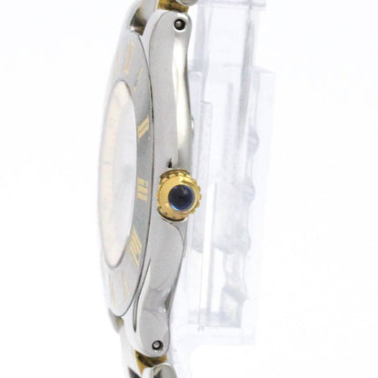 Cartier Must 21 Gold Plated Steel Quartz