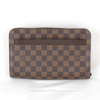 Louis Vuitton Saint Louis N51993 Clutch Bag Damier Canvas Brown