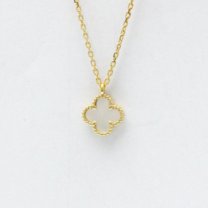 Van Cleef & Arpels Sweet Alhambra Yellow Gold (18K) Mother Of Pearl Men