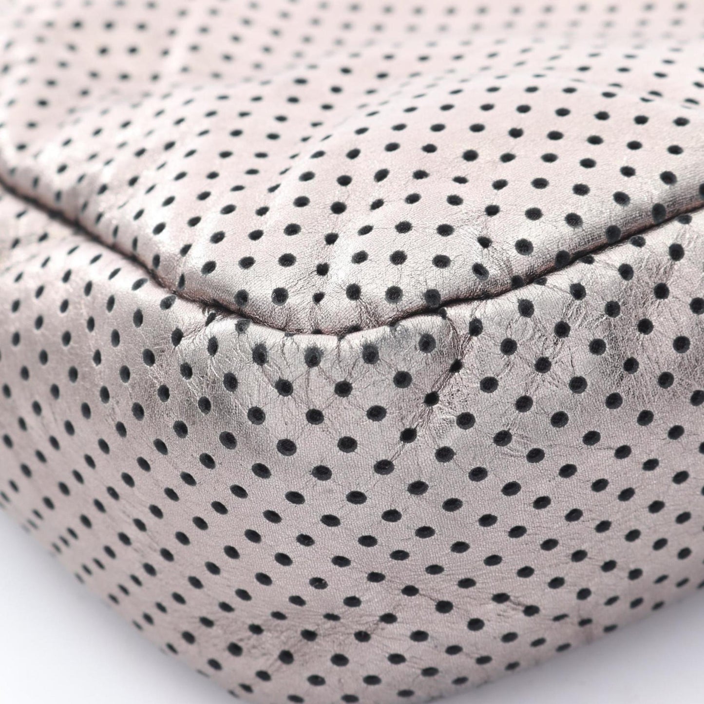 Chanel 2.55 Punched Leather Shoulder Bag