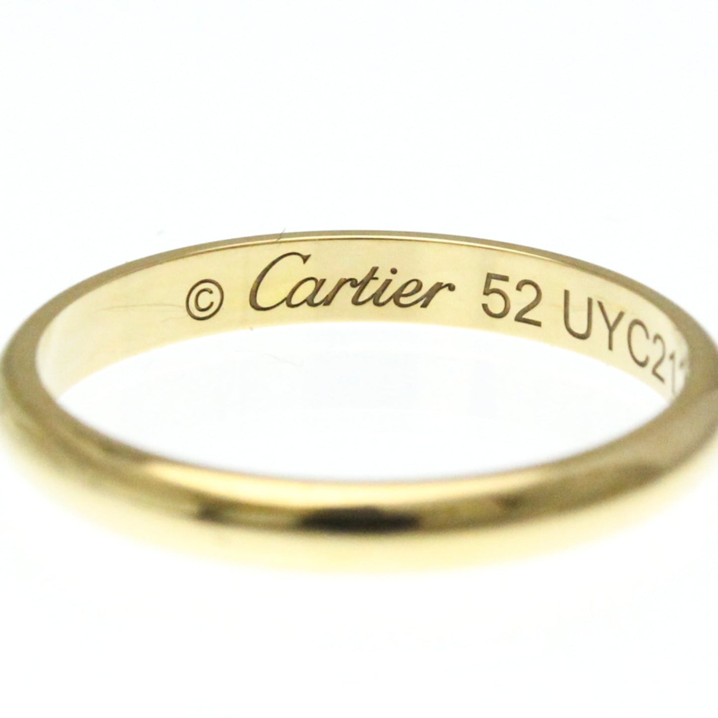 Cartier 1895 Wedding Ring Yellow Gold (18K) Fashion No Stone Wedding Ring Gold