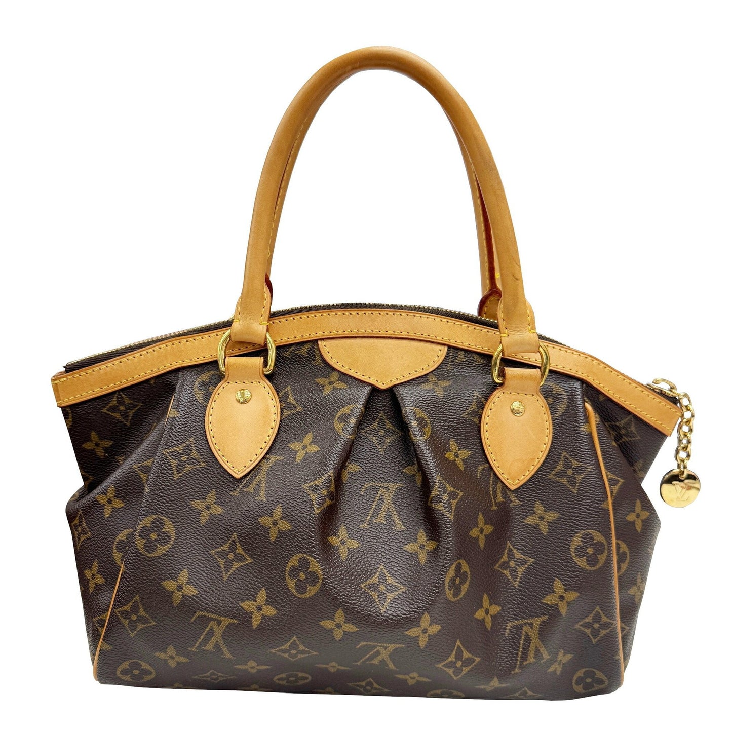 Louis Vuitton Tivoli Pm M40143 Handbag Tote Bag Monogram Canvas