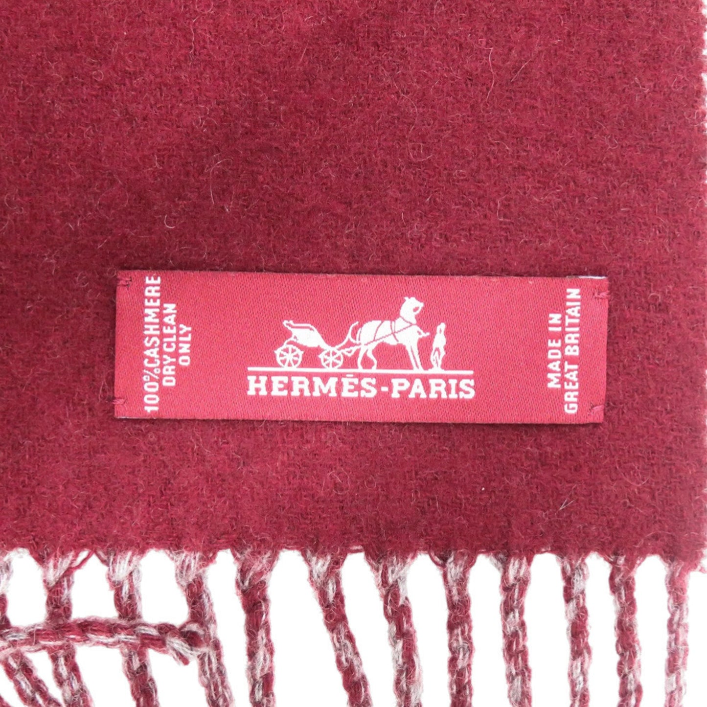 Like New Herms Kazak Cashmere Scarf