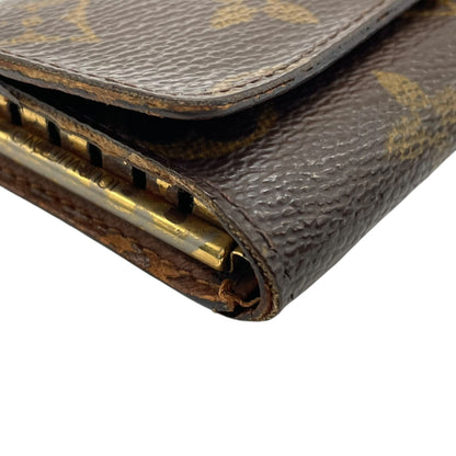 Louis Vuitton 6 Key Holder M62630 Monogram Brown Leather With Gold Hardware