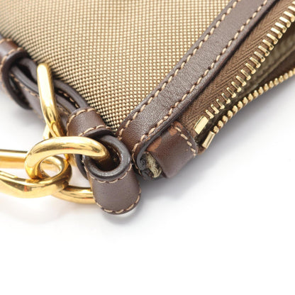 Prada Logo Jacquard Shoulder Bag