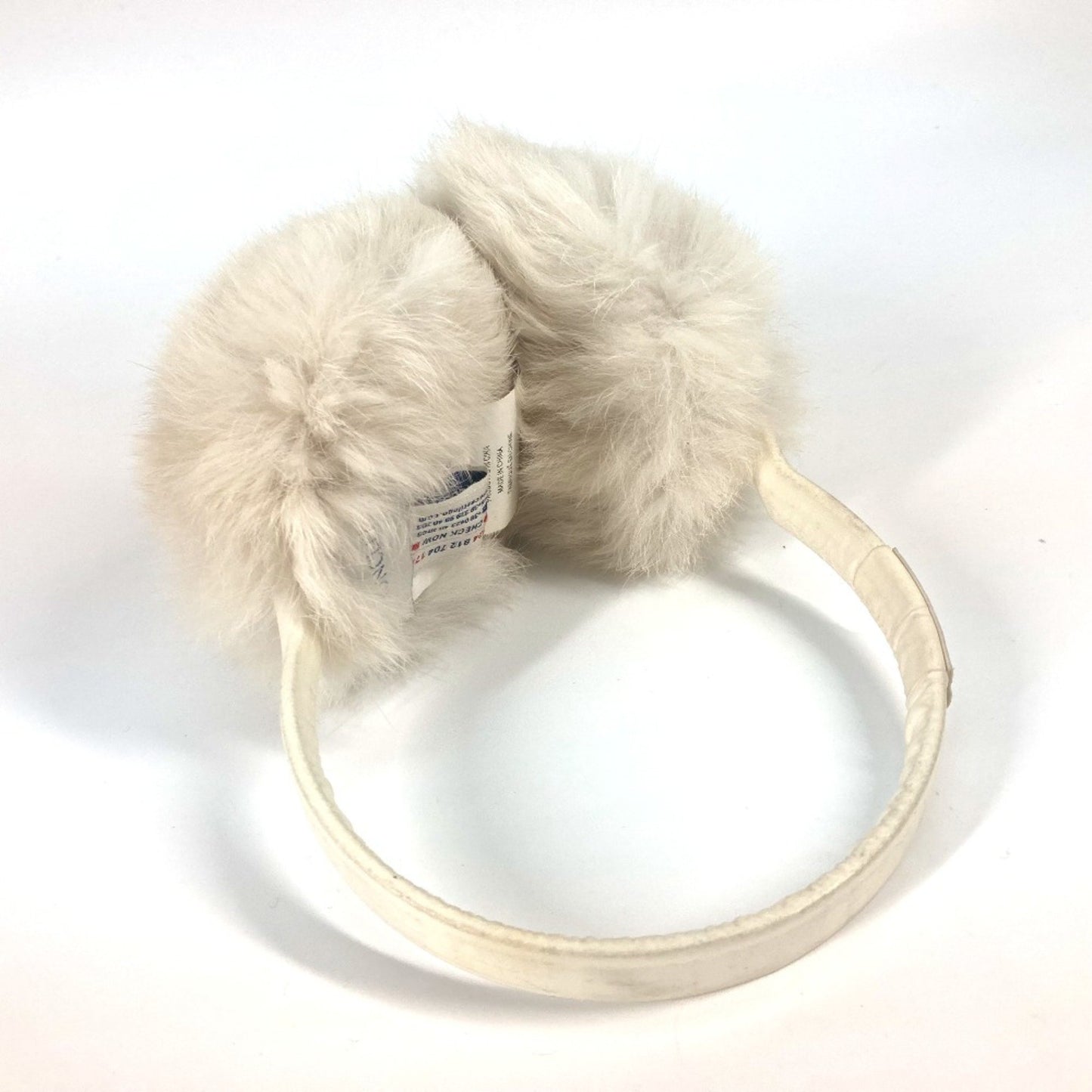 Moncler Ear Muffler Ear Warmer Earmuff White