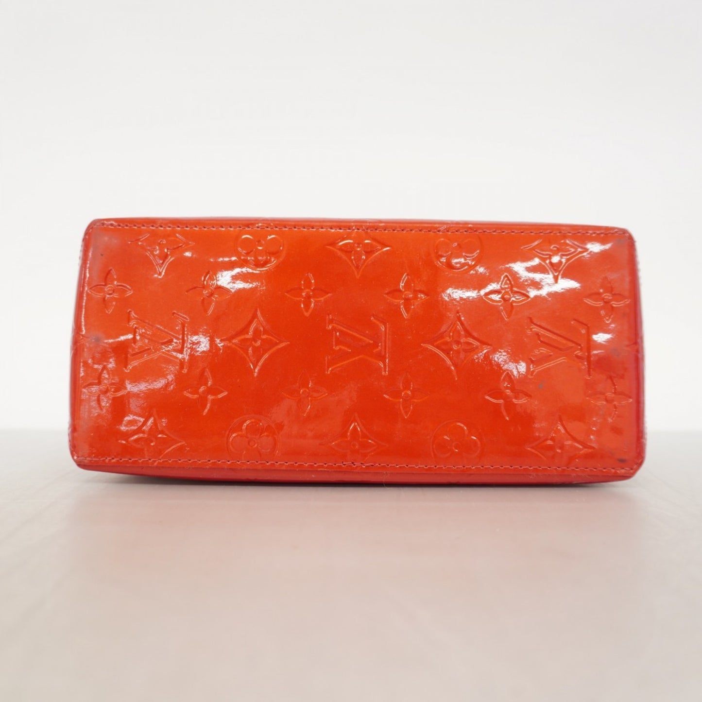 Louis Vuitton Vernis Reed Pm Handbag M91088 Rouge