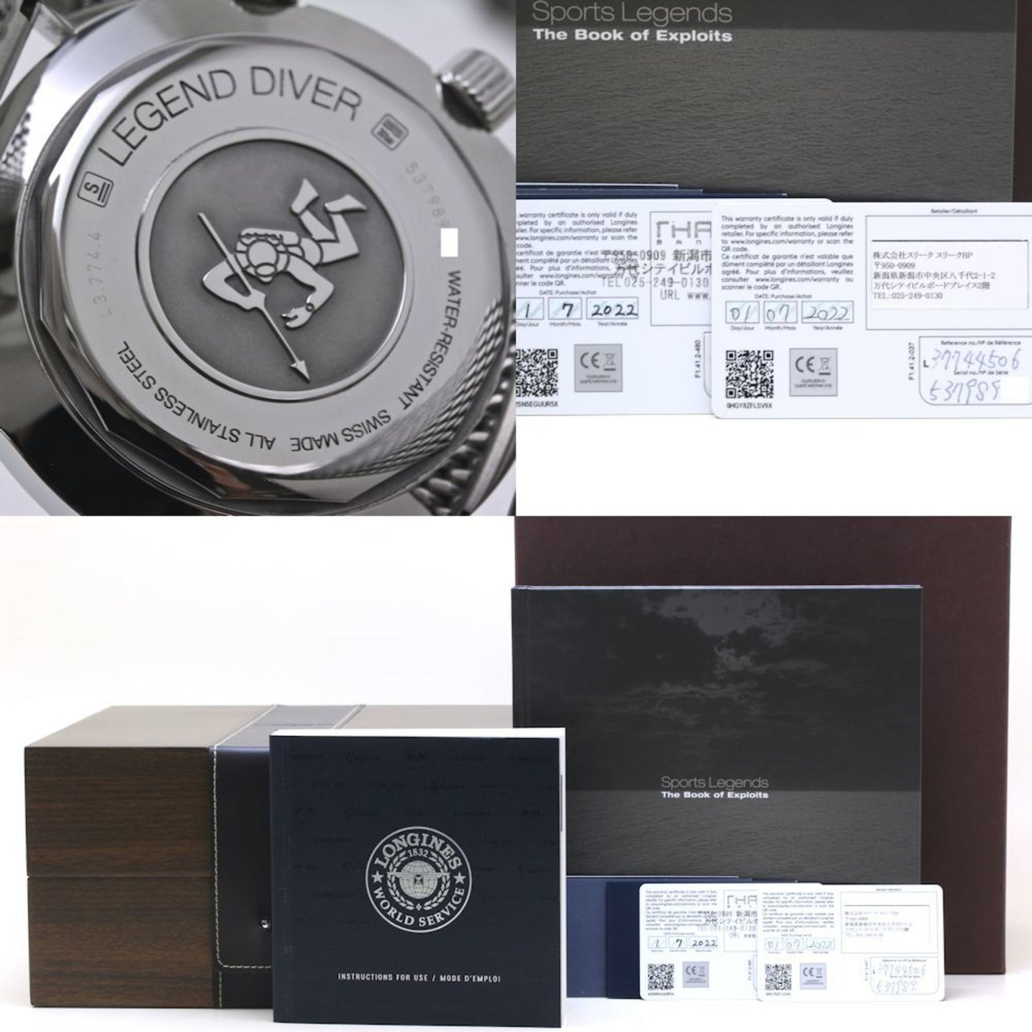 Longines Legend Diver L3.774.4.50.6