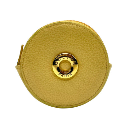 Celine Round Circle Logo Wallet/Coin Case