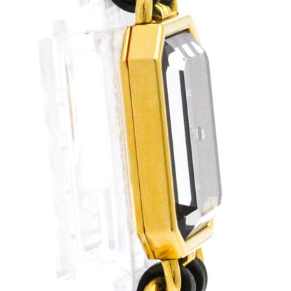Chanel Premiere Size L Gold Plated Quartz