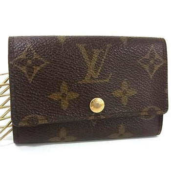 Louis Vuitton Monogram Multicle 6 Key Case M62630 Brown Leather 6-Ring