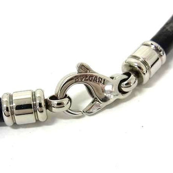 Bvlgari Bvlgari Choker In Black Leather