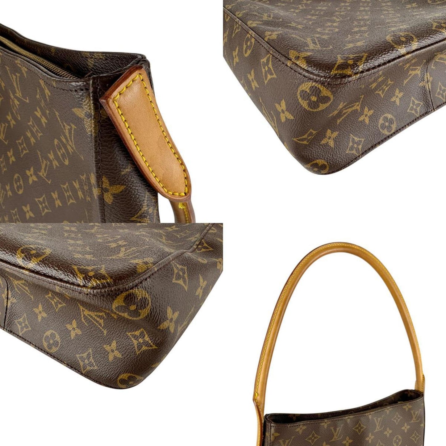 Louis Vuitton Monogram Looping Gm Shoulder Bag In Canvas