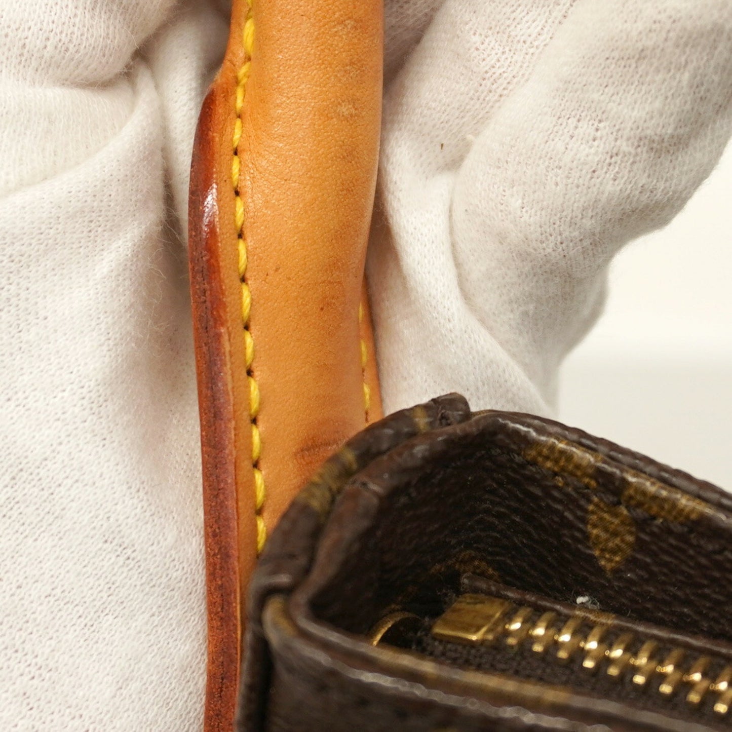 Louis Vuitton Monogram Looping Mm Shoulder Bag M51146 Brown