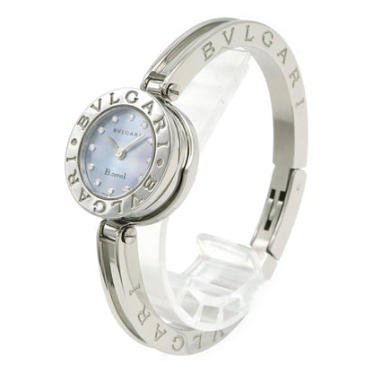 Bvlgari B.Zero1 B-Zero1 Blue Shell Dial Bangle Bz22S Women'S Quartz Watch