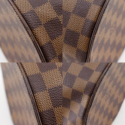 Louis Vuitton Papillon Handbag N51304 Damier Canvas Brown