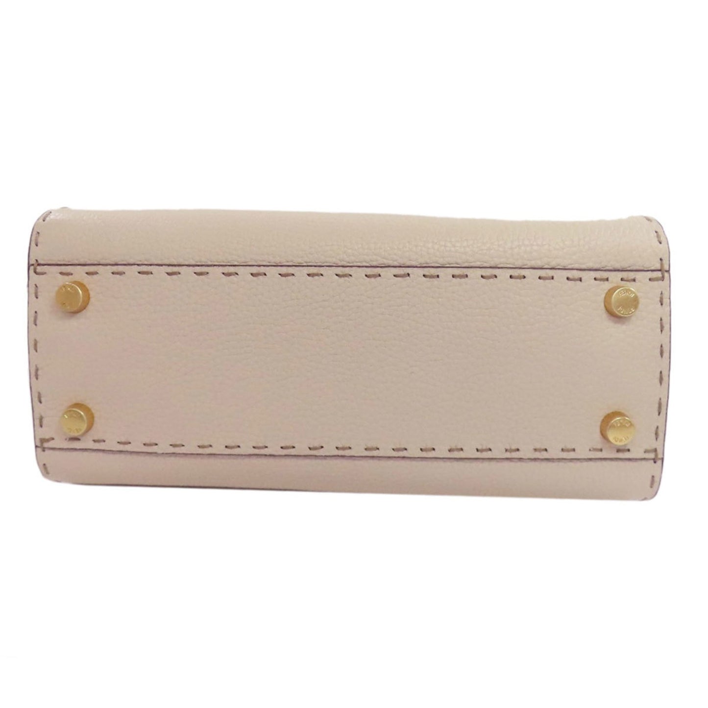 Fendi Peekaboo Mini Selleria 2-Way Handbag In Calfskin