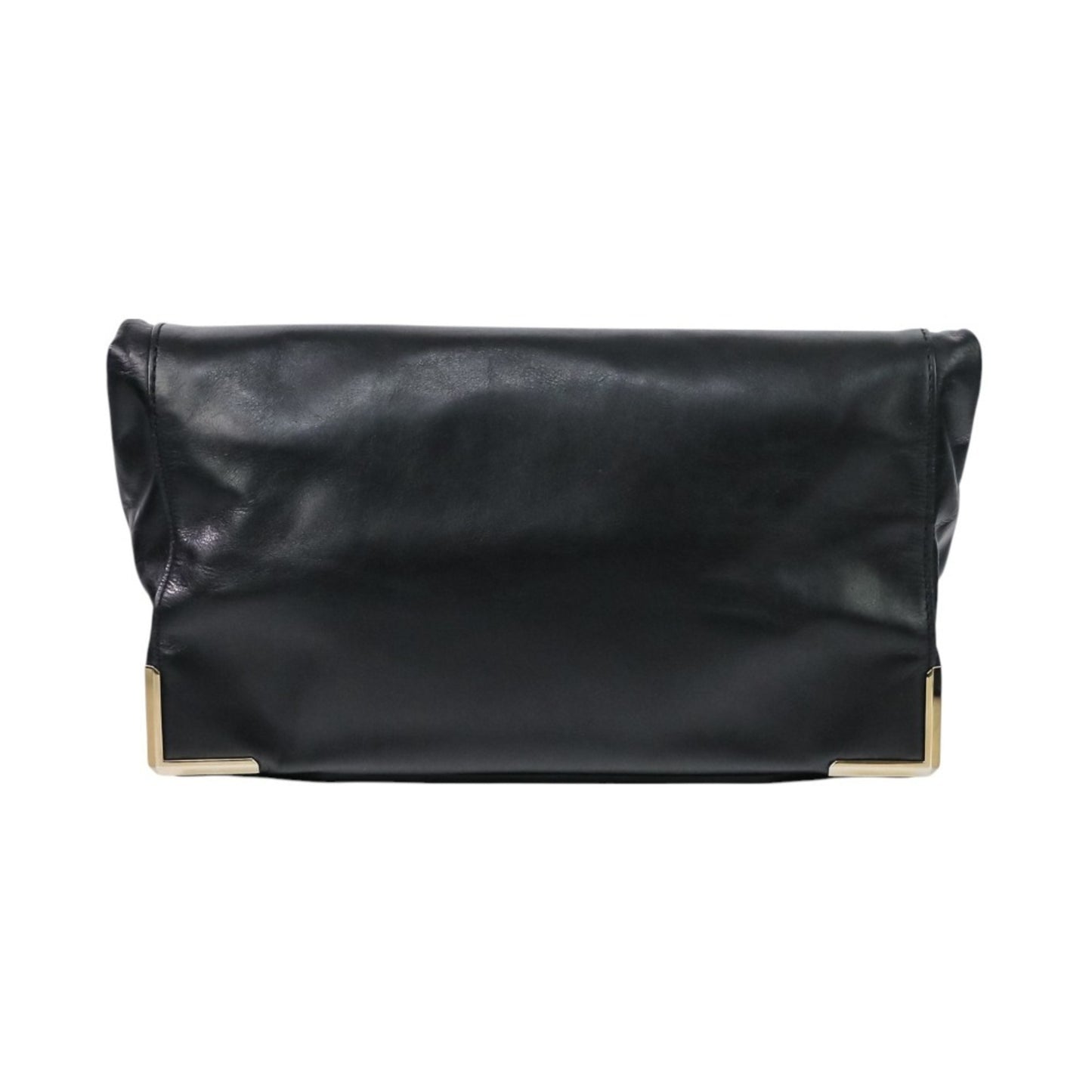 Alexander Wang Leather 2-Way Tote Bag/Clutch Bag In Black