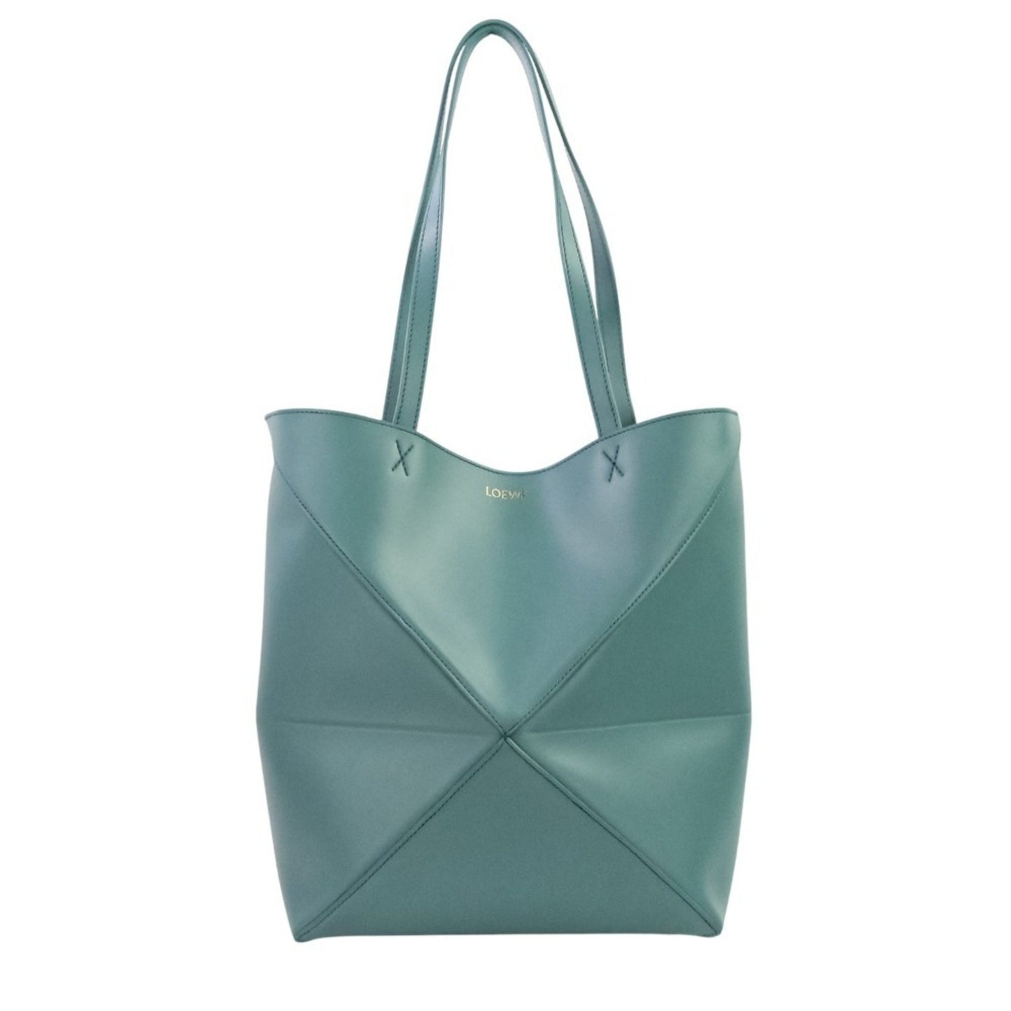 Loewe Puzzlefold Medium Leather Tote Bag