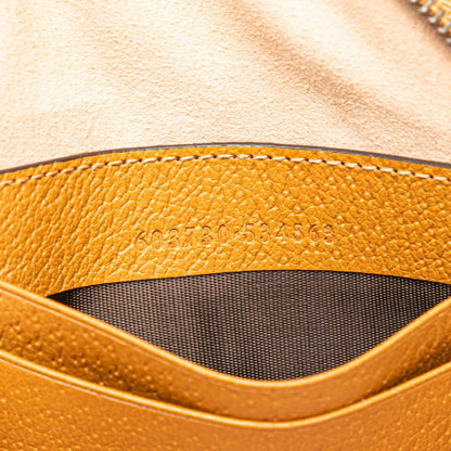 Gucci X Disney Ebony Mini Gg Supreme Mickey Print Chain Backpack 603730 Brown Leather