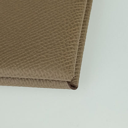 Hermes Calvi Card Case - Etoupe (Brown) Epson