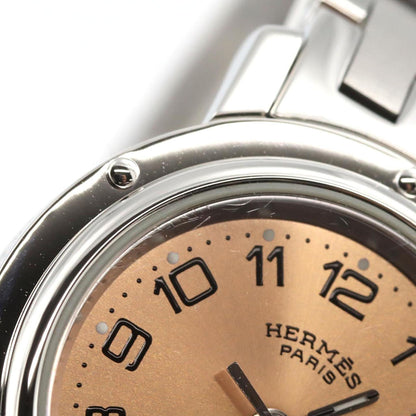 Herms Clipper Cl4.210 Stainless Steel Quartz Watch