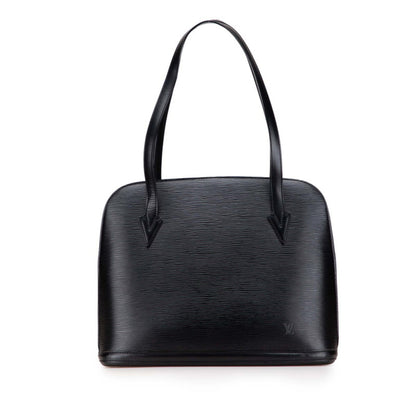 Louis Vuitton Epi Lussac Shoulder Bag/Tote Bag M52282 Noir Black Leather
