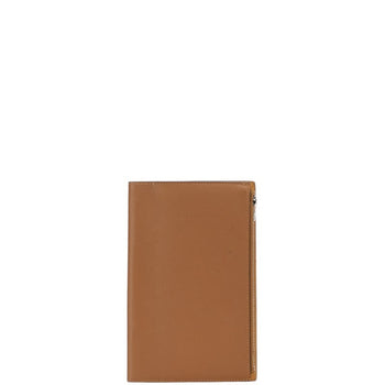 Hermes Herms Ea Zip Pm Notepad Cover In Etoupe Swift Leather