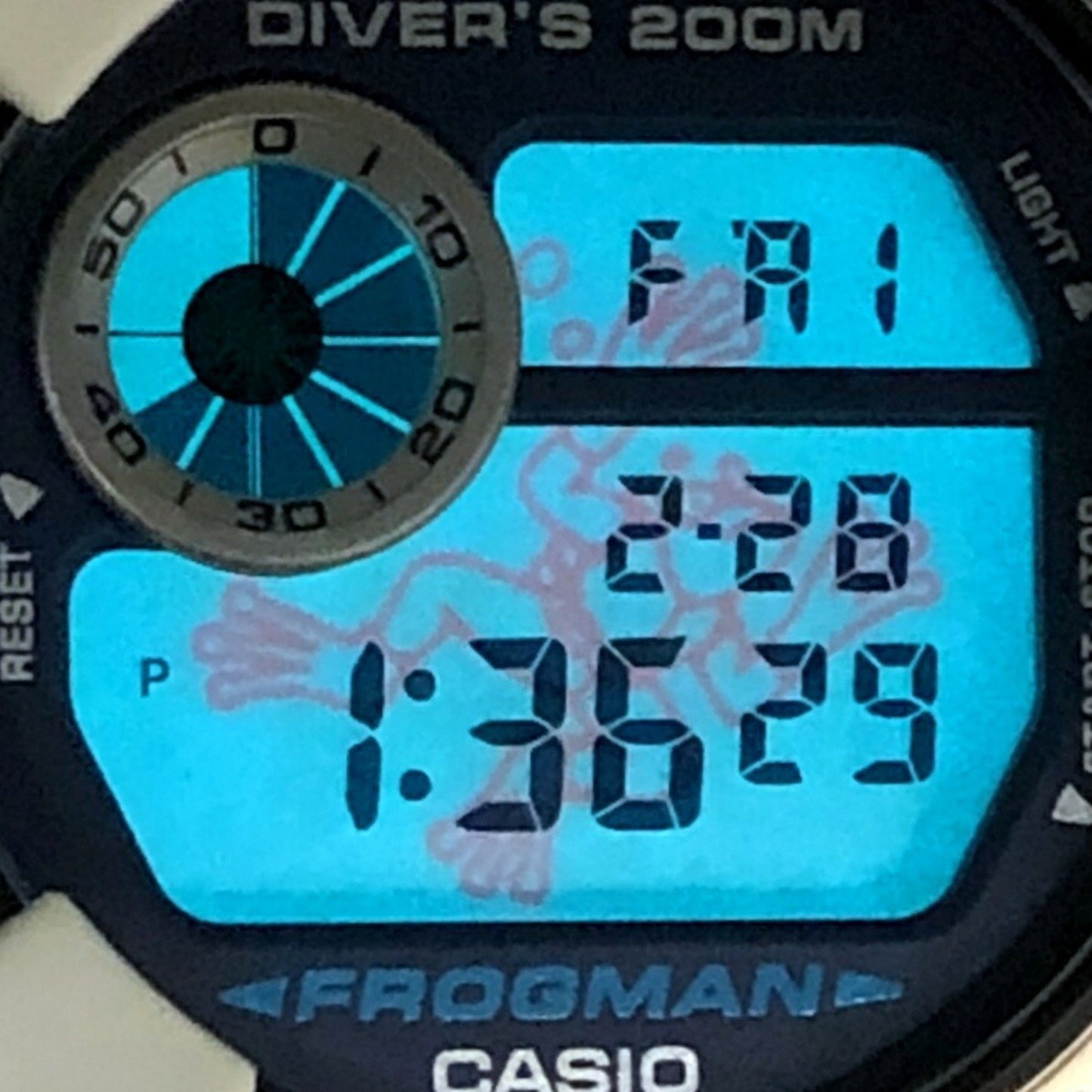G-Shock Casio Watch Dw-8200Lg-8 Frogman