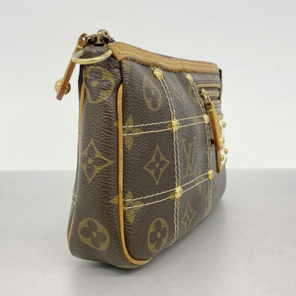 Louis Vuitton Monogram Rivet Pouch Accessoires M40141 Brown
