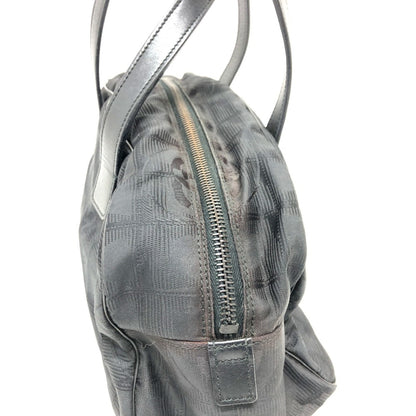 Chanel A15828 New Travel Line Handbag Boston Bag Leather/Nylon