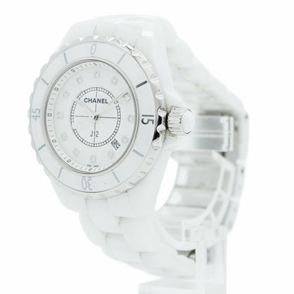 Chanel J12 H1628 White Dial