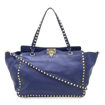 Valentino Garavani Valentino Rockstud Handbag Shoulder Bag Blue Fwb00970