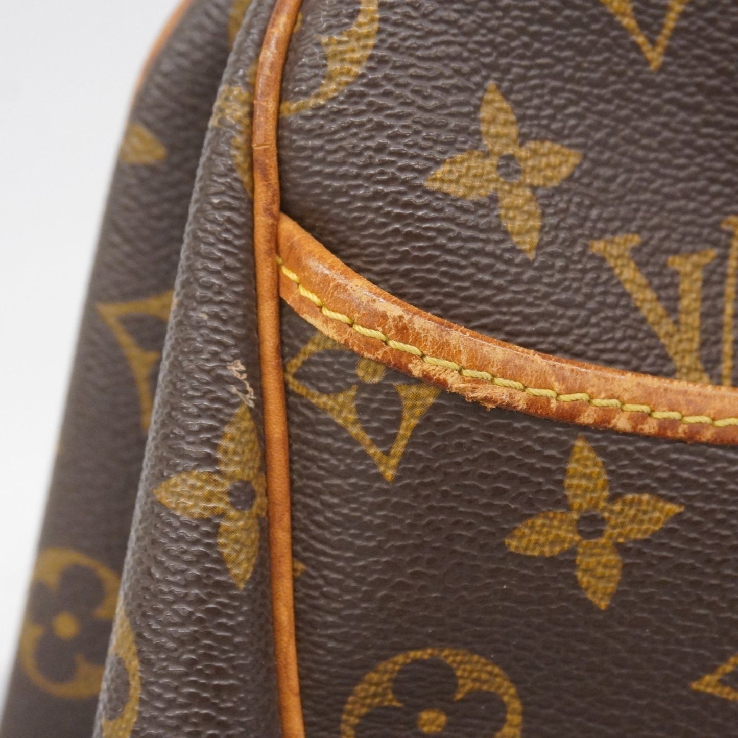 Louis Vuitton Monogram Deauville Handbag M47270 Brown