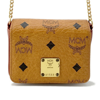 Mcm Shoulder Bag Visetos Mini Chain Pochette