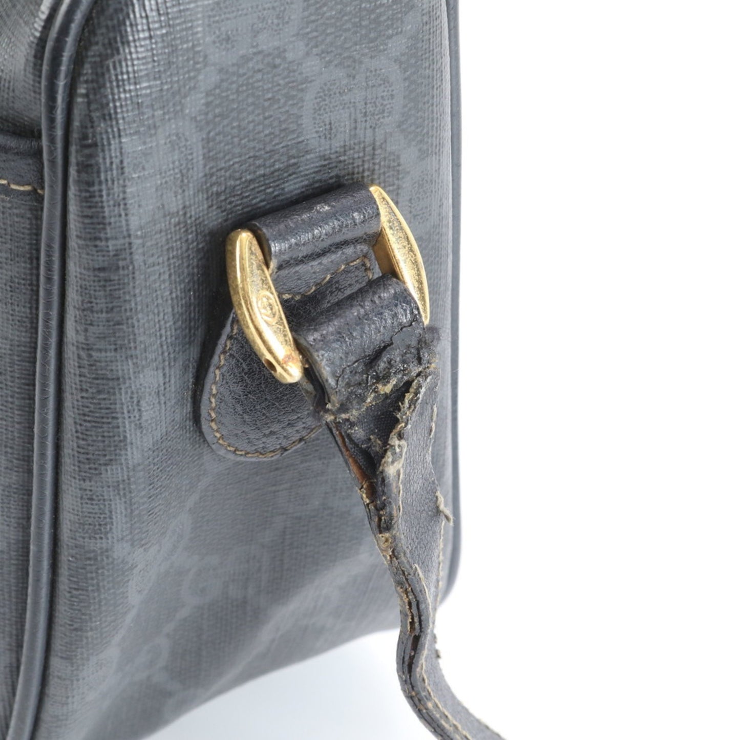 Gucci Old Gg Supreme Leather Shoulder Bag/Crossbody 89 02 077