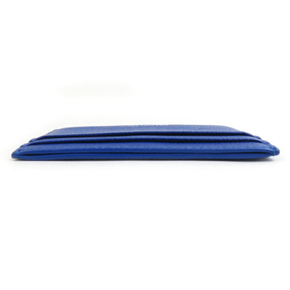 Balenciaga Balenciaga Business Card Case/Card Case Leather Blue