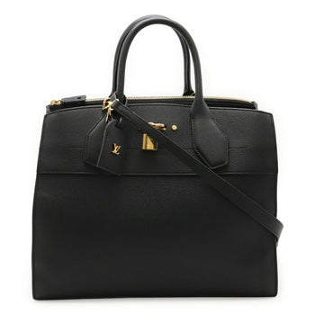 Louis Vuitton City Steamer Mm Handbag/Shoulder Bag Leather Noir Black M53015