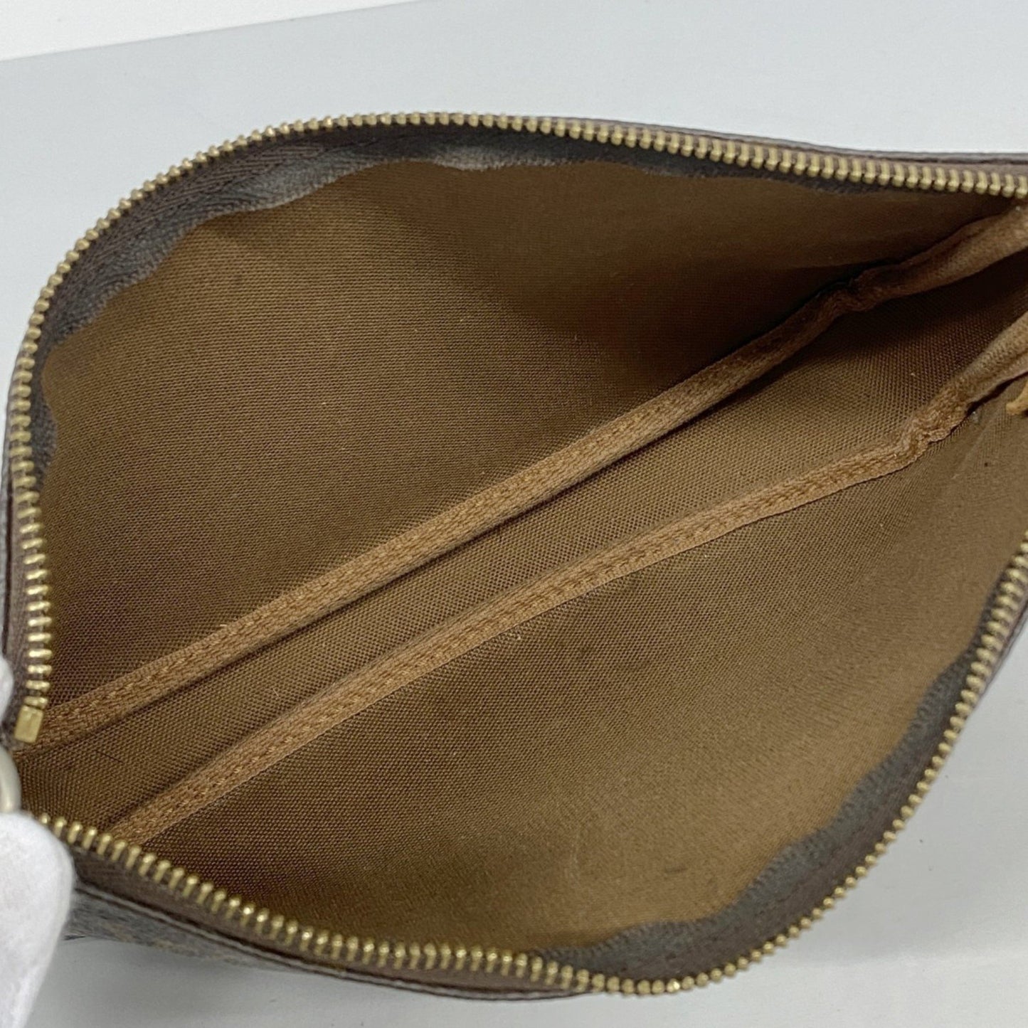 Louis Vuitton Monogram Pochette Accessoires M51980 Brown