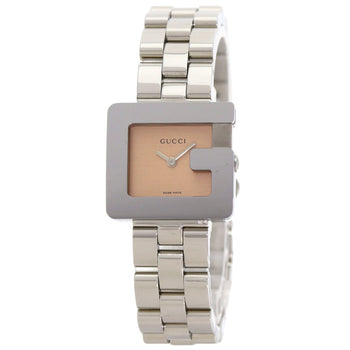 Gucci 3600L G Square Face Watch Stainless Steel/Ss