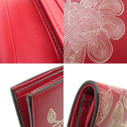 Gucci 465859 Chinese New Year Bi-Fold Wallet Calfskin