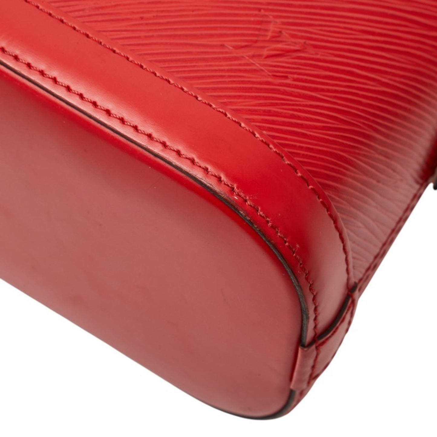 Louis Vuitton Epi Alma Mini Shoulder Bag M51404 Cocorico Red Leather