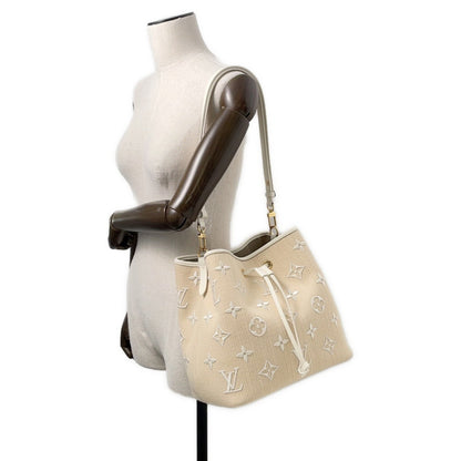 Louis Vuitton Monogram Cotton By The Pool Neo Noe Mm Shoulder Bag M22852 Louis Vuitton Beige White