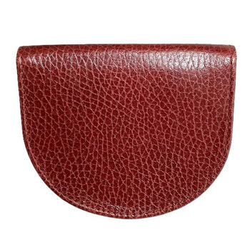 Cartier Must Line Bordeaux Leather Coin Purse Wallet Wallet/Coin Case