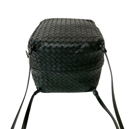 Bottega Veneta Intrecciato Leather Shoulder Bag/Sacoche/Pochette Black 45719