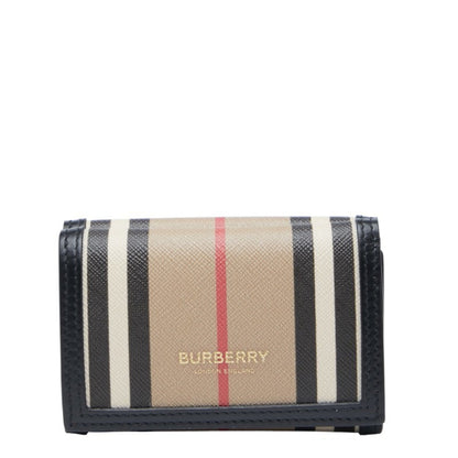 Burberry Icon Stripe Compact Wallet