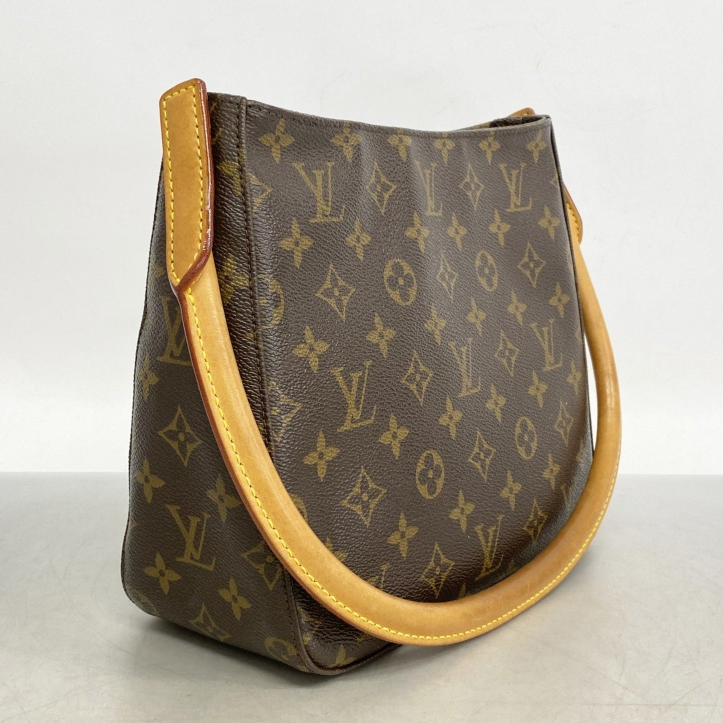 Louis Vuitton Monogram Looping Mm Shoulder Bag M51146 Brown