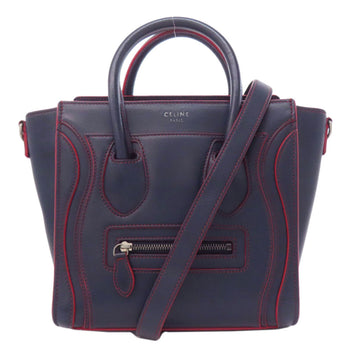 Celine Luggage Nano 2-Way Handbag In Calfskin