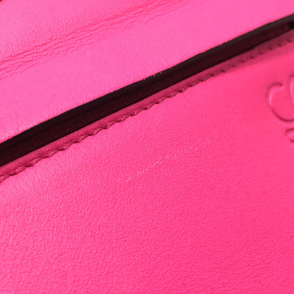 Loewe Anagram Bag Cluch Bag Clutch Bag White X Pink