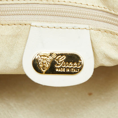 Gucci Old Crossbody Shoulder Bag 007 37 5575 White Leather